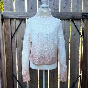 Love Scarlett Foil Painted Sweater Long Sleeve Size Small